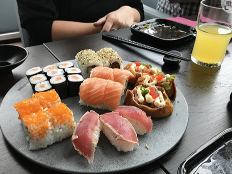 tienda de sushi